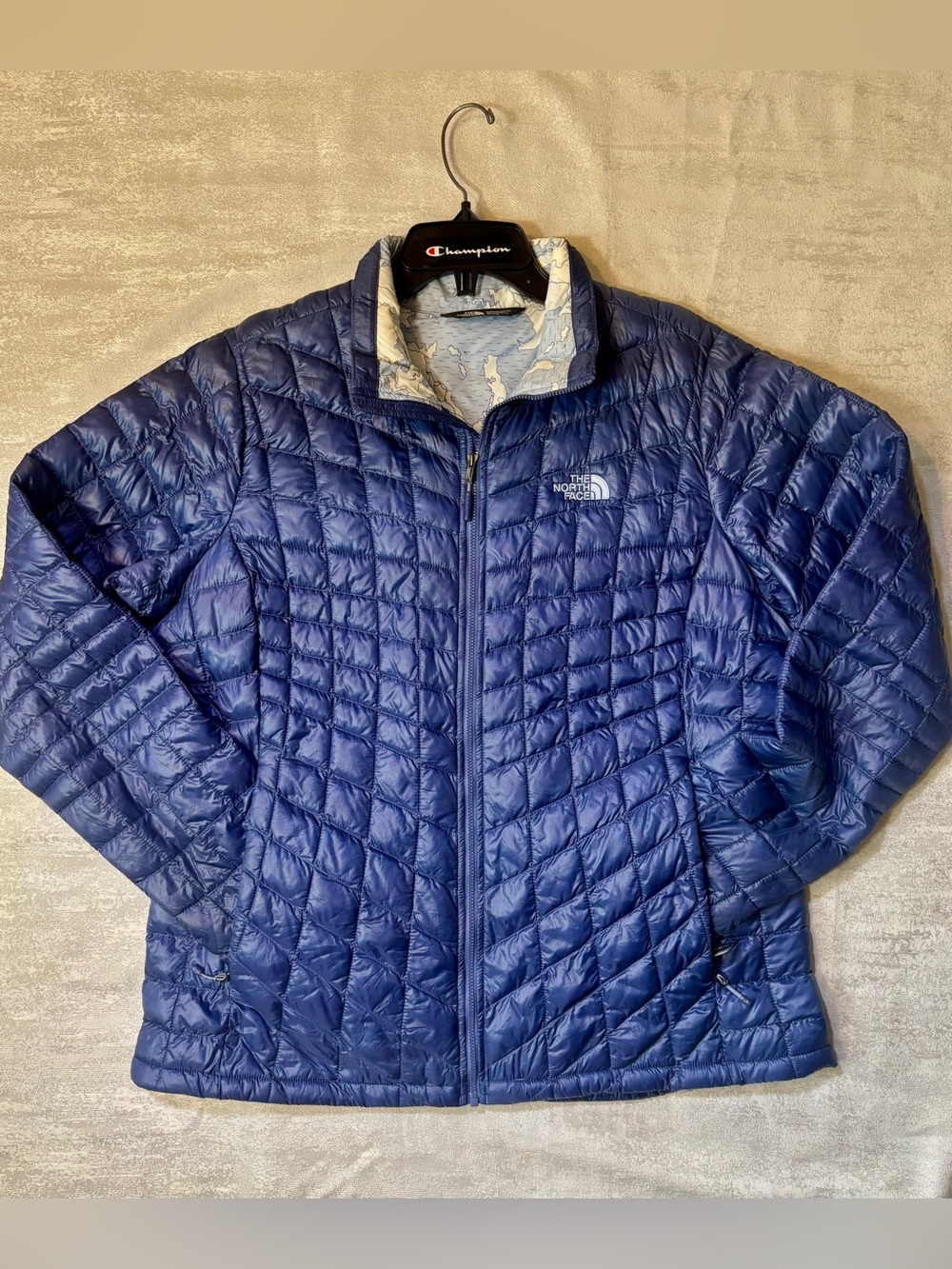 The North Face Women’s Blue Quilted Lightweight Puffer Jacket